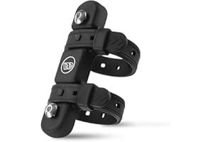 HTU Bottle Holder Mount Adapter Silicone Seatpost Fork Frame Holder Adapter Anti-Slip Water Bottle Cage Holder Use On Handlebar/Seatpost Tube