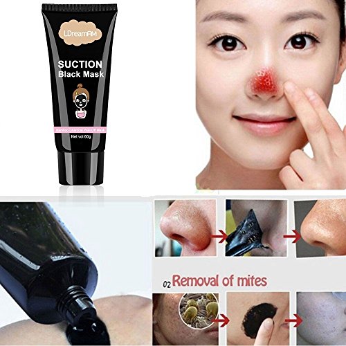 Mitesser Gesichtsmaske,Gesichtsmaske Schwarz,Schwarzen Maske,LDreamAM® Blackheads Reinigungsmaske Mitesser Entferner Schwarz Gesichtsmaske Peel Off Maske Akne Maske - 3