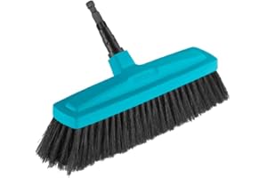Gardena Scopa combisystem: scopa spazzare lo sporco all'interno, larghezza lavoro 34 cm, setole fatte una miscela plastica e crine cavallo, delicate sui mobili grazie ai bordi arrotondati (3630-20)