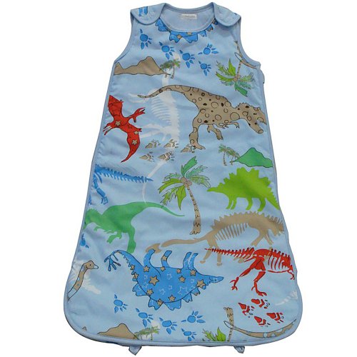 Sleeping Bag For Babies 6-24 Months 1 Tog Allover Dinosaur Print. 6-12 months