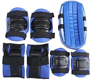 Credence Kids Safety Protetive Guard Skating, Cycling Kit Skating Protection Guard Set (Head,Knee,Elbow & Palm Guard, Set of 7 Pcs)