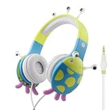 Marienkäfer kindgerechten Kopfhörers: Einstellbarer Kopfbügel; Weiche Ohrpolster für hohen Tragekomfort, großen Ohrpolstern. Schützt ihr Gehör durch eine verbaute Pegelbegrenzung. Dieser Kopfhörer ist für Kinder von 3-12 Jahren gut geeignet. ASTM, CPSIA, EN71 und CE zertifiziert.