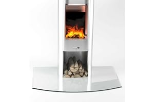 Glasplatte24 Funkenschutzplatte Segmentbogen für Kaminofen mit Dichtlippe, Glasplatte mit 18mm Facette, Glasbodenplatte Hitzeschutz mit ESG Sicherheitsglas, 120 x 150 cm, Stärke 6mm