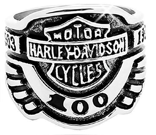 Preisvergleich Produktbild Inception Pro Infinite Hrly - Ring mit geschriebener Harley Davidson
