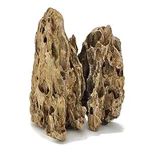 Lifegard Aquatics Dragon Ohko Aquascaping Rocks 14 Lbs Kits, Brown, (R480055WT)
