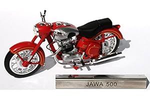 Jawa 500 Rot Braun DDR Atlas Collection 1/24 Modellcarsonline Modell Motorrad