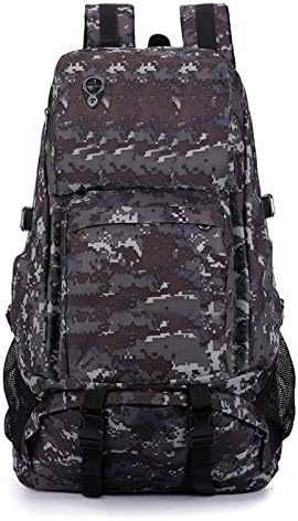 xing xiao Back Pack 40L Sport Bags Tactical Bag Military Climbing Bag Waterproof Terylene Material Unisex Travel Camping Outdoor Backpack,Ruins Digital,30-40L
