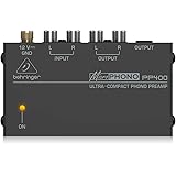 Behringer MICROPHONO PP400 Ultrakompakter Phono-Vorverstärker