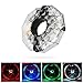 Produktbild USB Wiederaufladbare Buntes Fahrrad Rad Licht ,BizoeRade Wasserdichte LED Bike Wheel Lights, 4 farbe 3 Modi Radfahren Licht,Fahrrad Zubehör Beleuchtung