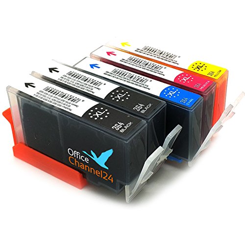5 x Tintenpatronen mit Chip kompatibel zu HP 364 HP 364 XL für HP Photosmart 5520 5522 5524 5525 DESKJET 3070A 3520 3522 OFFICEJET 4620 4622 HP Photosmart 5510 5514 5515 6510 6520 7510 7520 e-All-in-One