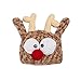 Produktbild FENICAL Baby Mütze Weihnachten Handgefertigte Baby Mütze gestrickt häkeln stricken Rentier Hut Geweih Fotografie Prop für Baby Dusche Halloween Weihnachten