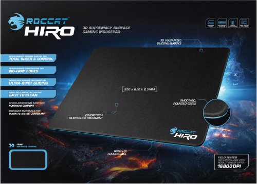 Roccat ROC-13-411 Hiro 3D Supremacy Surface Gaming Mauspad schwarz - 6