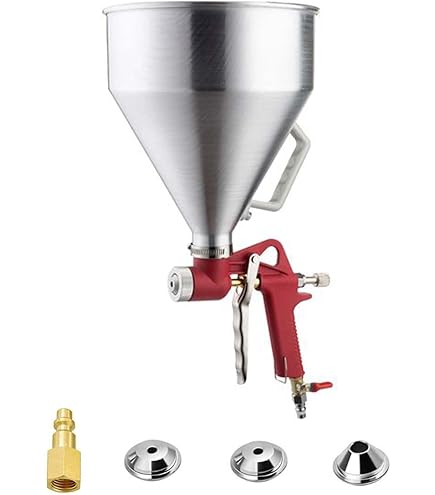 Air Hopper Spray Gun Paint Texture Tool Air Spray Gun Drywall Wall Painting Sprayer 1.45 Gallon