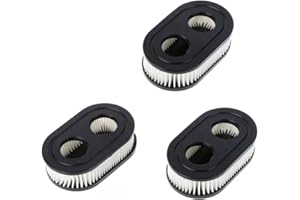 LBSAMP 3 Stück Luftfilter für Briggs Stratton Motoren 550E 550EX Eco-Plus 575EX Series Luftfilter Rasenmäher Ersetzt 798339 798452 593260 093000er 09P0000er Motor 4247 5432 5432K