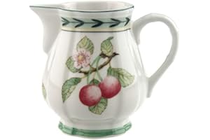 Villeroy & Boch French Garden Fleurence Jarrita de leche, 250 ml, Porcelana Premium, Blanco/Colorido