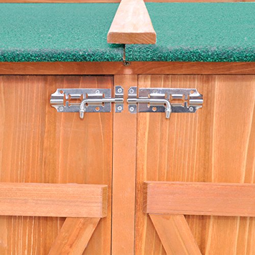 vidaXL HOLZ Gerätehaus Geräteschuppen Gartenschrank Geräteschrank Gartenhaus Lagerhaus - 5