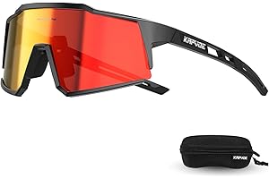 KAPVOE Polarizzati Occhiali Da Ciclismo Con 1 Lenti o 4 lenti Intercambiabili TR90 Sport Occhiali Da Sole Donne Uomini K9022