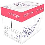 Opacidad: 91% Xerox 003R93213 VariCopy - Papel para impresión, universal, DIN A4 80 gr./m², caja con 5 paquetes, 500 hojas, color blanco