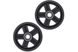 FICTORY Hardware Roller, Sliding Barn Door Wheel, Household Sliding Door Pulley Sliding Barn Door Hardware Roller Hanger Kit for Garages Barns Gardens Fences