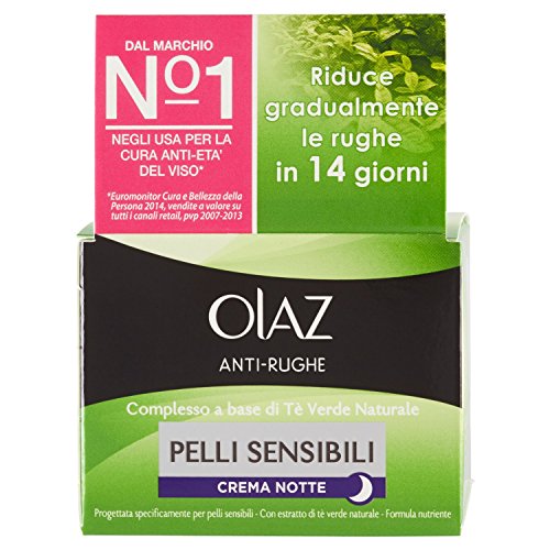 Preisvergleich Produktbild Anti-Falten Creme Antirughe Notte Pelli Sensibili 50 Ml