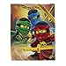 Produktbild Character World Ninjago Lloyd Kai Jay Fleece-Decke Lego Motiv 120x150cm 100% Polyester Kuscheldecke