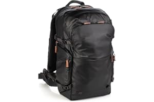 Shimoda Explore V2 35 Sac à dos résistant à l'eau pour appareil photo reflex numérique, batteries et objectifs, système d’unité centrale V2 modulaire pour appareil photo moyen, noir (520-160)