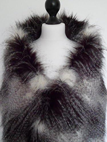 black faux fur, grey fur stole, bridal white shawl, bridesmaid wrap, fur shrug