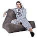 Produktbild LOUNGE PUG®, Sitzsack Lounge Sessel, Pom-Pom Anthrazit