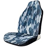 shang-shop Housses de siège de voiture camouflage bleu militaire meilleur protecteur de sièges d'automobile adapté à la plupart des voitures, camions, VUS