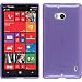 Produktbild PhoneNatic Case für Nokia Lumia 930 Hülle Silikon lila transparent + 2 Schutzfolien