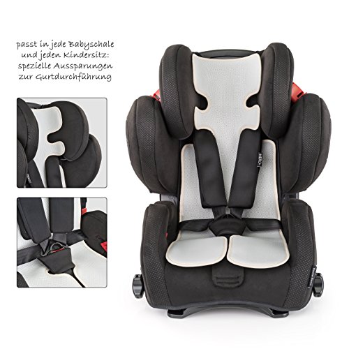 Atmungsaktive Universal Sommer-Sitzeinlage / Sitzauflage für Auto-Kindersitze und Babyschalen | verringert Schwitzen Ihres Kindes – kühlt durch Luftzirkulation | ideale Alternative zum Sommerbezug | PREMIUM QUALITÄT - 5