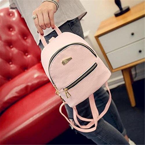 Girls Travel Rucksack Women Mini Backpacks School Bag Fashion Handbags Leather