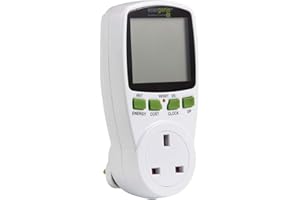 Energenie Ener007 Energy Saving Power Meter Monitor and Reduce Appliance Energy Usage - Energenie