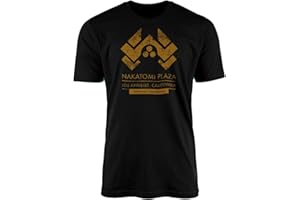 Nakatomi LA Plaza T-Shirt- Adult's Christmas Eve Xmas 1988 Detective Cinema Movie American Action Thiller Film Inspired Fan Top Tee Clothing Present Gift