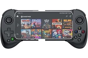 ShanWan Manette Smartphone pour Android/iOS, Manette Telephone avec Fonction de Mappage, Manette de Jeu Mobile Bluetooth pour PS Remote Play Xbox Cloud Steam Link GeForce NOW MFi Arcade Games