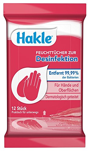 Preisvergleich Produktbild Hakle 80013 Hygieneartikel Feuchttuch 12 stück
