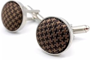 S&W SHLAX&WING Shlax & Wing Herren-Krawatte, einfarbig, Dunkelbraun / Schokoladenbraun