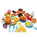 Price comparison product image Lanlan Plastic Fast Food Playset Mini Hamburg French Fries Hot Dog Ice Cream Cola Food Toy for Children Pretend Play Gift for Kids