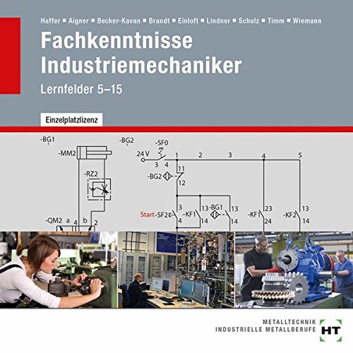 Preisvergleich Produktbild CD-ROM - Fachkenntnisse Industriemechaniker: Lernfelder 5 - 15