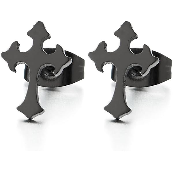 PROSTEEL Goudkleurige creolen voor heren met kleine ring, 4 paar gouden oorbellen 10 mm/14 mm/16 mm/20 mm