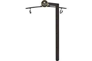 Sonic Energy Gong Wand Halterung – Zubehör für Gongs und Tam Tams bis 101 cm – Pulverbeschichteter Stahl, schwarz (TMGWM)