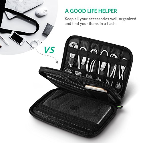 UGREEN elektronische Tasche iPad Organizer elektronik Zubeh  r Tasche Reise Organizer Case Doppel Schicht Aufbewahrungstasche f  r ipad Mini 4 3 2 1  