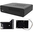 GeeekPi DeskPi Nano Case(Only Support Jetson Nano B01 Version),Jetson Nano Case with Fan for NVIDIA Jetson Nano Developer Kit Small AI Powerful Computer