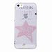 Produktbild iPhone 5 5S SE Hülle, Chreey Glitzer Handyhülle Niedlich Mode Süß Temperament Muster Weiche TPU Silikonhülle Skin Case Ultra Dünn Kratzfest Hülle Backcover [Fünfzackigen Stern]