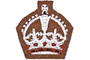 Official Issue NO 2 FAD Kings Small Crown SSgt or CSgt