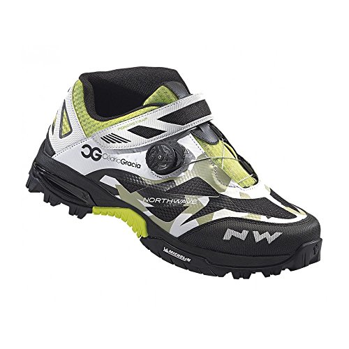 Northwave Enduro Mid MTB Fahrrad Schuhe schwarz/weiß/grün 2016 - 2