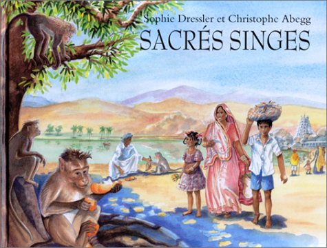 couverture de : Sacr&eacute;s singes