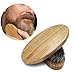 Peppermint Cafe Beard Brush with Soft Boar Bristle Hair for Help Softening and Conditioning Itchy Beards