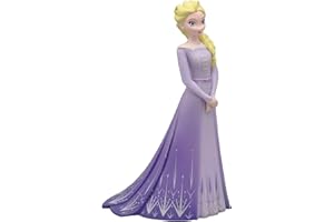 Bullyland 13510 - Statuetta Elsa di Arendelle in Walt Disney, ca. 10 cm, fedele ai dettagli, ideale come piccolo regalo per bambini dai 3 anni in su