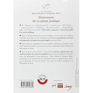 Dictionnaire de la culture juridique Livre en Ligne - Telecharger Ebook